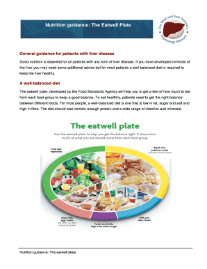 Fillable Online Nutrition guidance: The Eatwell Plate Fax Email Print ...
