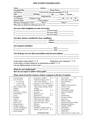 NEW PATIENT INFORMATION - Hancock Healthcare in Prescott AZ