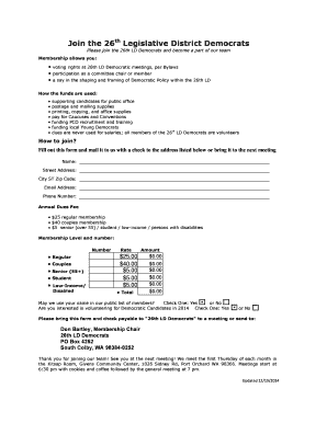 Join the 26th District Democrats - b26dbborgb