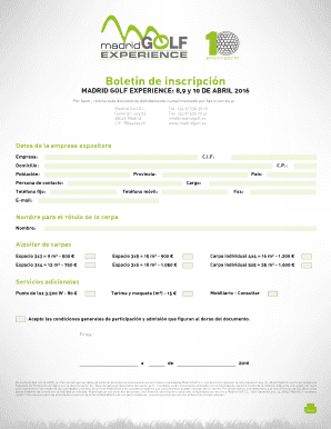 Baseball lineup template - Condiciones generales de participaci n y admisi n 1 - madridgolf