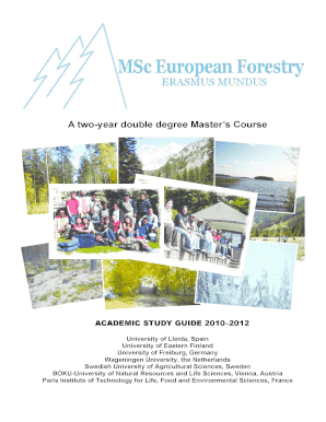 A two-year double degree Masters Course - www2 uef