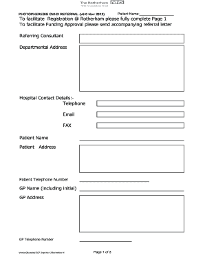 Against medical advice insurance - GVHD Consultant Referral Proforma v6 14.11.12 - photopheresis co