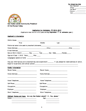 Form preview