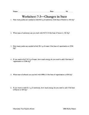 Affidavit of loss atm card - Worksheet 7-3 Changes in State