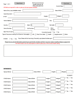 Form preview