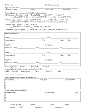 Form preview