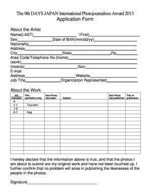 Form preview