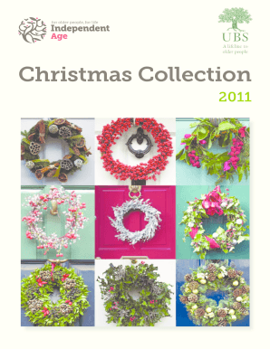 Christmas Collection Order Form