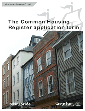 Gravesham Housing Application Form