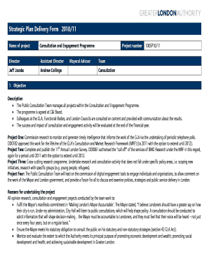 strategic plan templates