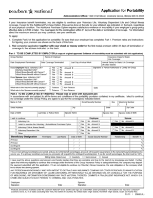 Application for Portability