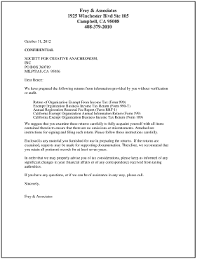 IRS Form 990 Exempt Organization Tax Return