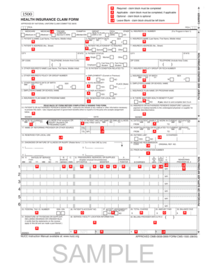 Health Insurance Claim Form