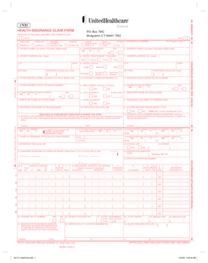 Health Insurance Claim Form