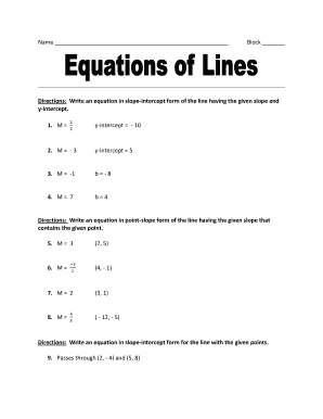 Math Worksheet
