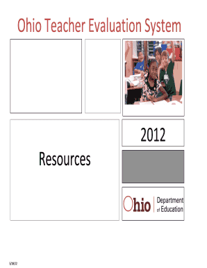 Ohio Teacher Evaluation System