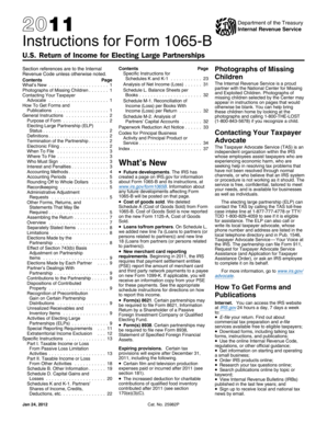 Instructions for Form 1065-B