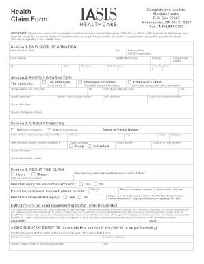 Meritain Health Claim Form