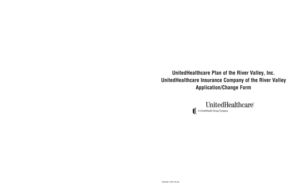 UnitedHealthcare Health Insurance Application Form