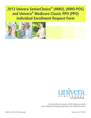 Univera Medicare Advantage Enrollment Form