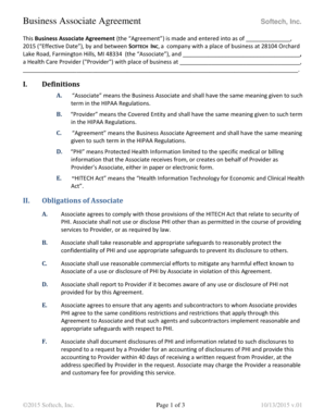 Business Associate Agreement - Dentech