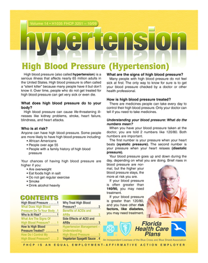 High Blood Pressure Hypertension - Florida Health Care Plans