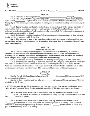 Church bylaws template pdf - Bylaws form - Washington State Grange - wa-grange