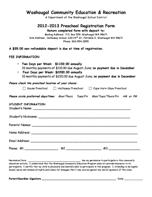 Form preview