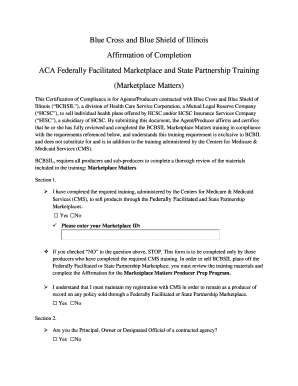 Appointment letter format in word - BCBSIL Training Affirmation Form - CMS Certified