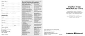 Prudential Financial Privacy Notice