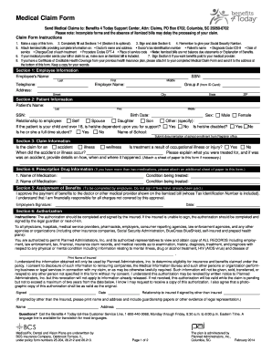 Medical Claim Form