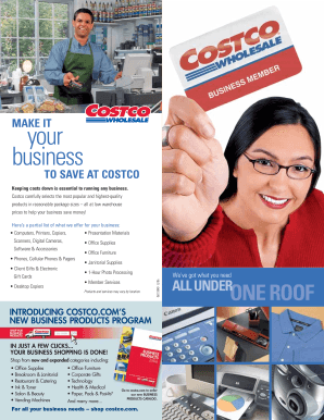 Costco Business Membership Application