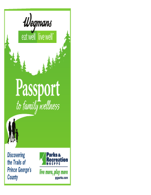 Prince George's County Trails Passport