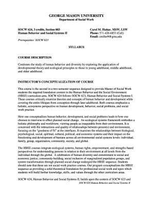 SOCW 624 Final Paper (30%) - CHHS - George Mason University - chhs gmu