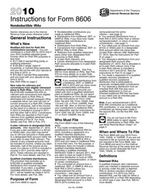 Instructions for Form 8606 (2010)