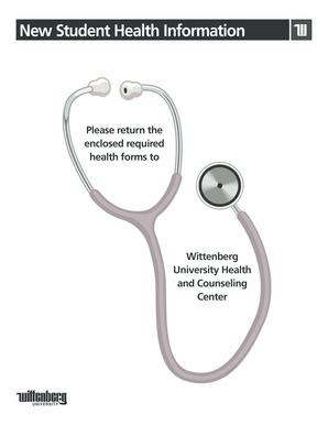 Wittenberg University Student Health Form