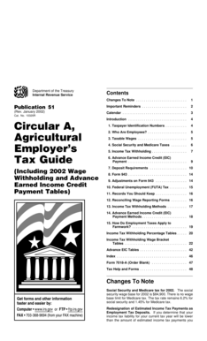 IRS Publication 51 Tax Guide