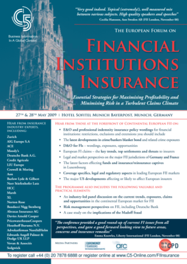 Financial Institutions Insurance - Houthoff Buruma