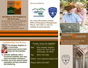 Disaster Registry Form