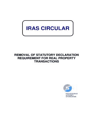 IRAS CIRCULAR - iras gov