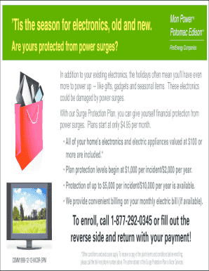 Nicor Surge Protection Plan Enrollment Form