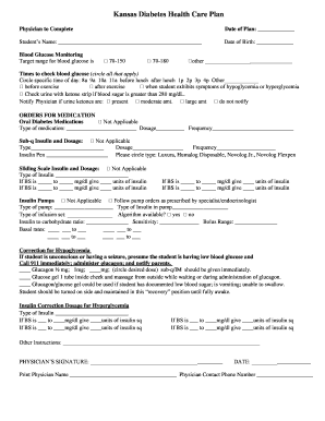 Kansas Diabetes Health Care Plan