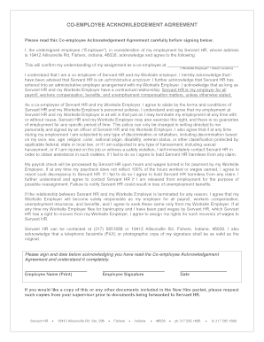 Employee Enrollment Packet