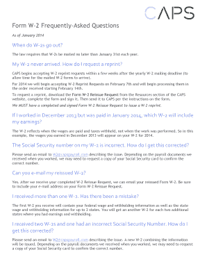 W-2 Reissue Request Form