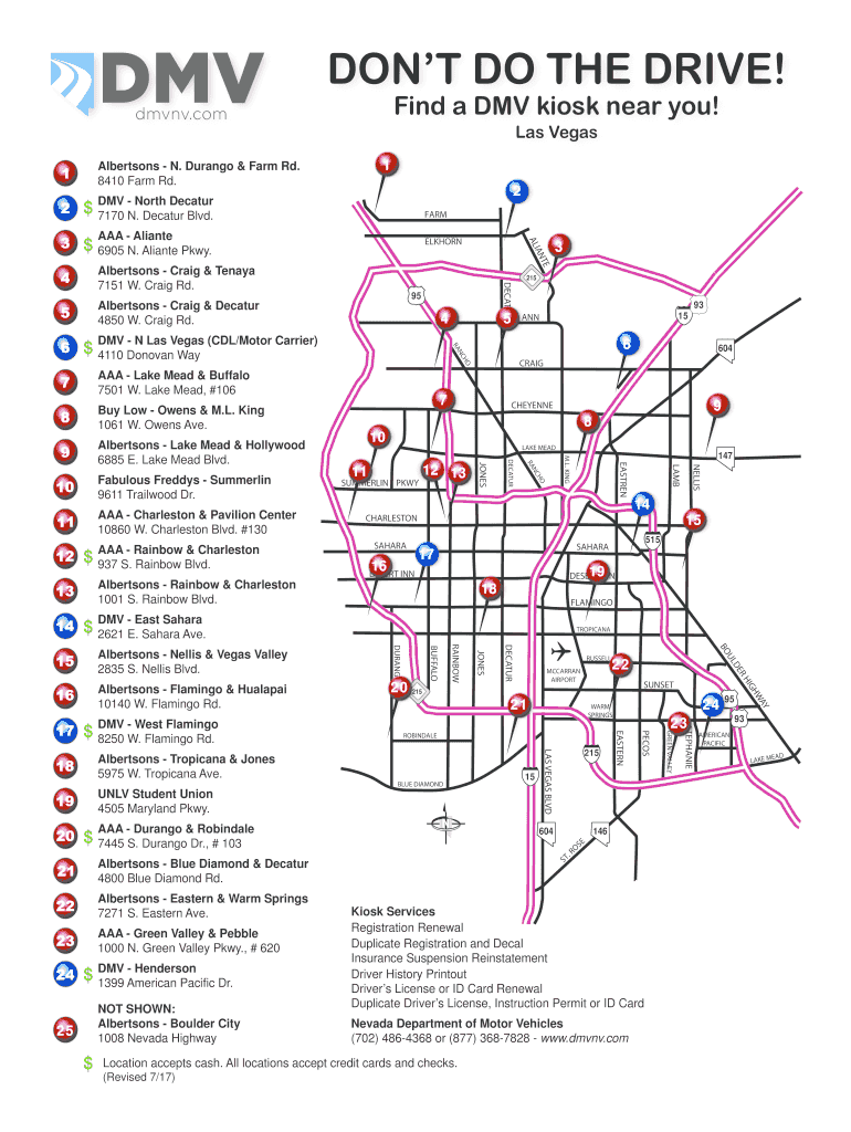 Fillable Online Find a DMV kiosk near you Fax Email Print pdfFiller