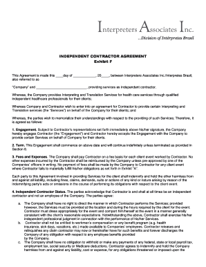 Independent Contractor Agreement