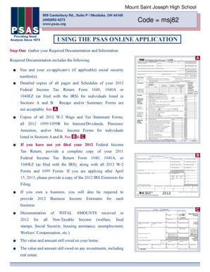 IRS Form 1040 US Individual Income Tax Return 2011