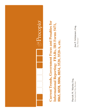 IRS International Reporting Forms Guide