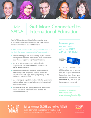 NAFSA Membership Application Form