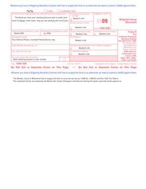IRS Form 1099-OID